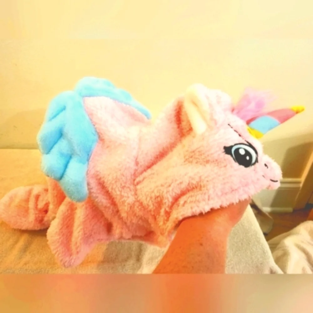 Pink Unicorn‎ Dog Or Cat Costume (Size Small). Worn 1x.